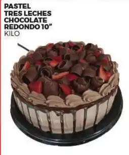 Merco Pastel Tres Leches Chocolate Redondo 10" oferta