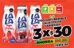 Merco lala yoghurt bebible variedad oferta