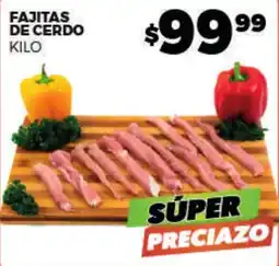 Merco Fajitas de cerdo oferta