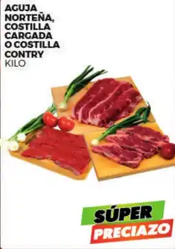 Merco Aguja Norteña, Costilla Cargada O Costilla Contry Kilo oferta