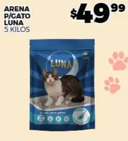 Merco Luna arena p/gato oferta