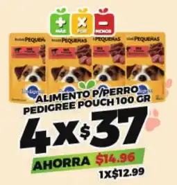 Merco Pedigree Alimento P/Perro Pouch oferta