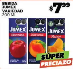 Merco Jumex bebida variedad oferta