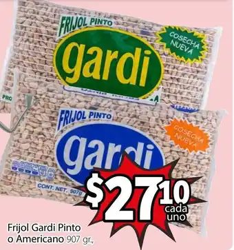 Soriana Híper Frijol Gardi Pinto Americano 907g oferta