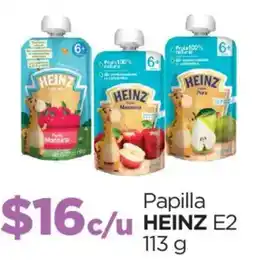 Chedraui Papilla HEINZ E2 oferta