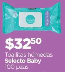 Chedraui selecto baby toallitas húmedas oferta
