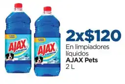 Chedraui ajax limpiadores líquidos ajax pets oferta