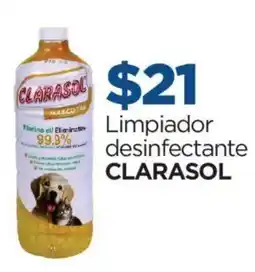 Chedraui Clarasol limpiador desinfectante oferta