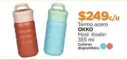 Chedraui Okko termo acero oferta