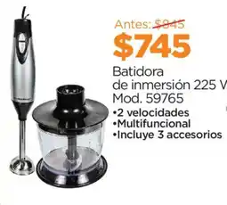 Chedraui Batidora de inmersión 225 V oferta