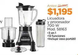 Chedraui Hamilton Beach Licuadora y procesador oferta