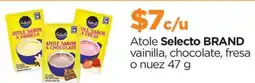 Chedraui Atole Selecto BRAND vainilla, chocolate, fresa o nuez oferta