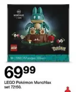 Target LEGO Pokémon Munchlax oferta