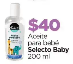 Chedraui Selecto Baby Aceite para bebé oferta