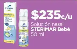 Chedraui Stérimar Solución nasal Bebé oferta