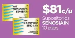Chedraui bebé supositorios senosiain oferta