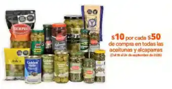 Aceitunas y alcaparras