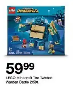 Target lego minecraft the twisted warden battle oferta