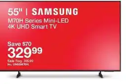 Target Samsung M70H Series Mini-led 4k Uhd Smart Tv oferta