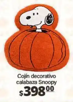 La Comer Snoopy cojín decorativo calabaza oferta