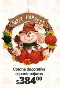 La Comer Corona decorativa espantapájaros oferta