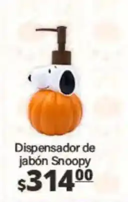 La Comer Snoopy dispensador de jabón oferta