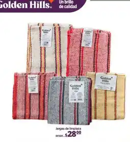 La Comer Golden Hills Jergas de limpieza oferta