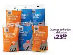 La Comer Golden Hills Guantes satinados o afelpados oferta