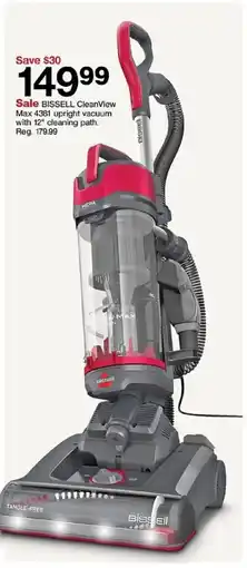 Target Bissell cleanview oferta