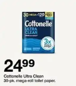 Target Cottonelle Ultra Clean oferta