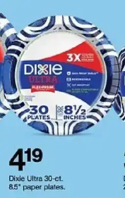 Target Dixie Ultra paper plates oferta