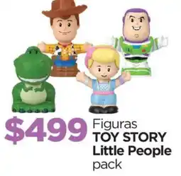 Chedraui Figuras Toy Story Little People pack oferta
