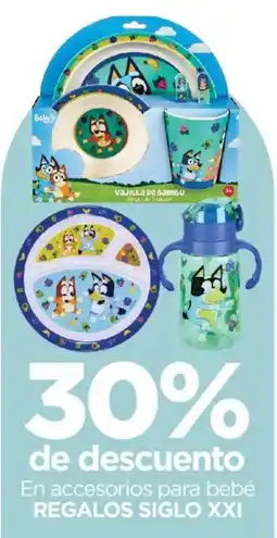 Chedraui Bluey Vajilla de Bambú oferta