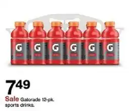 Target Gatorade 12-pk. sports drinks oferta
