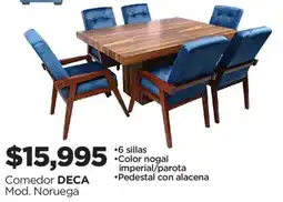Chedraui Deca Comedor Mod. Noruega oferta