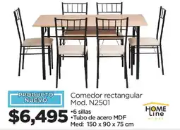 Chedraui Home Line Comedor rectangular oferta