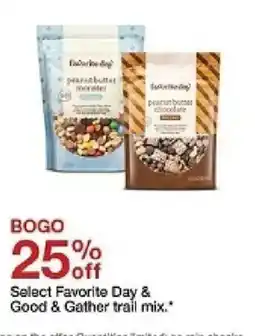 Target Select Favorite Day & Good & Gather trail mix oferta