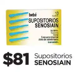 Chedraui bebé supositorios senosiain oferta