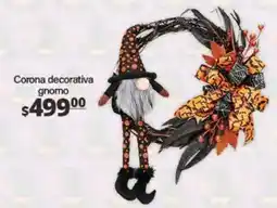 La Comer Corona decorativa gnomos oferta