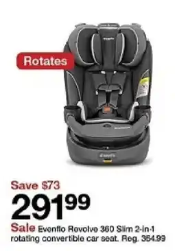 Target Evenflo Revolve 360 Slim 2-in-1 oferta