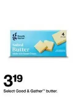 Target Good & Gather Salted Butter oferta