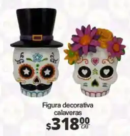 La Comer Figura decorativa calaveras oferta