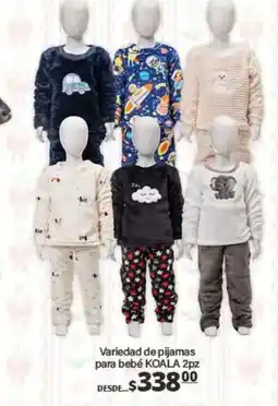 La Comer Koala Variedad de pijamas para bebé oferta
