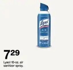 Target Lysol air sanitizer spray oferta