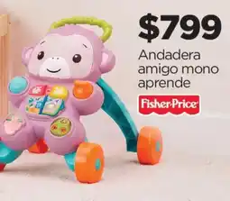 Chedraui Fisher-Price Andadera amigo mono aprende oferta