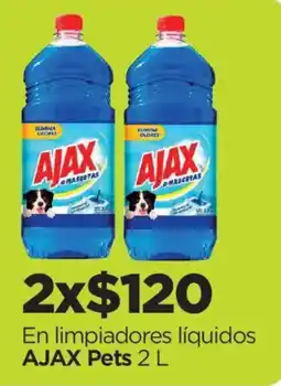 Chedraui Ajax pets en limpiadores líquidos oferta
