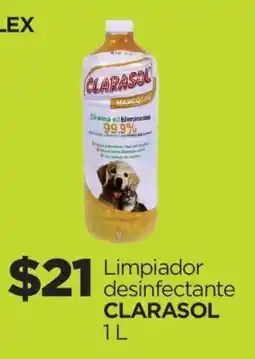 Chedraui Clarasol limpiador desinfectante oferta