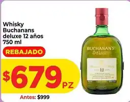 HEB Buchanan's - whisky deluxe 12 años 750 ml oferta