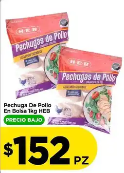 HEB Heb - pechugas de pollo en bolsa oferta