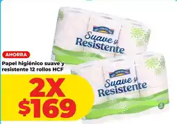 HEB Hill country fare - papel higiénico suave y resistente oferta
